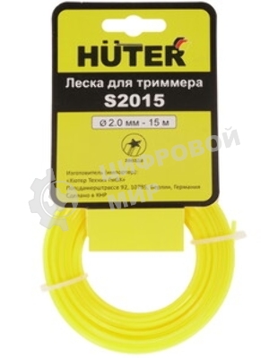 Леска для садовых триммеров Huter S2015 d=2мм L=15м для Huter GET-1200SL (71/1/10)