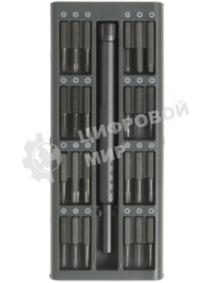 Отвертка с набором бит Cablexpert TK-SD-08R (49 предметов)