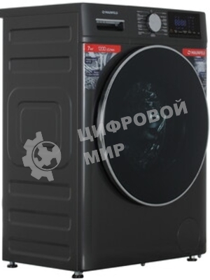 Стиральная машина Maunfeld MFWM127ISB02 графит, загрузка фронтальная 7кг, 1200 об/мин., класс: A+++