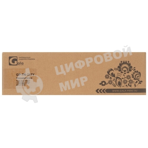 Картридж лазерный GalaPrint GP-TNP-27Y для принтеров Konica Minolta Bizhub C25 Yellow 6000 копий
