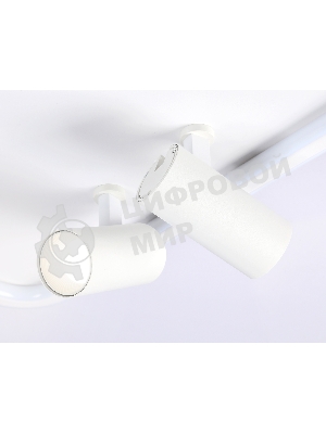 Светильник Ambrella light FL5114/1+2 WH белый 97W 3000K-6400K 480*480*130 (ПДУ ИК)