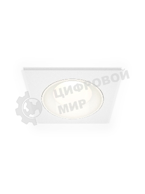 Комплект встраиваемого светильника Ambrella light XC7631060 SWH белый песок MR16 GU5.3 (C7631, N7020)