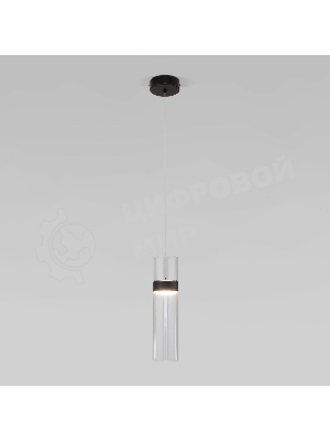50244/1 LED / подвесной светильник / черный/прозрачный