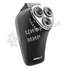 Электробритва Бердск 9 черный/стальной