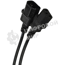 Кабель монитор - компьютер 220V (UPS -> устройство) VCOM VDE 3G*0.75мм (CE001-CU) 3 м