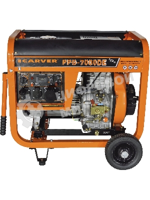 Генератор Carver PPG-7000DE, 6.3 кВт