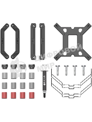 Кулер для процессора ID-COOLING SE-224-XTS MINI черный 120мм алюминий/медь 1600rpm 32db 4-pin 180W 134мм