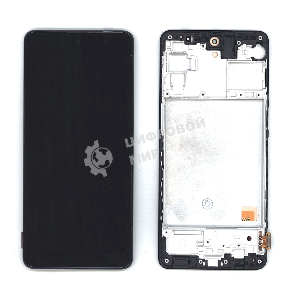 Дисплей для Samsung Galaxy M31S SM-M317F TFT черный с рамкой