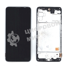 Дисплей для Samsung Galaxy M31S SM-M317F TFT черный с рамкой