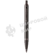 Ручка шариковая Parker IM Monochrome K328 (CW2172961) Gun Metal, M, синие чернила, подарочная коробка