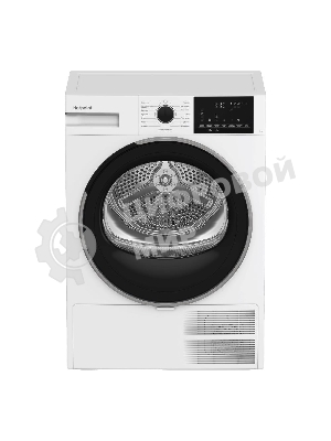 Сушильная машина Hotpoint TDSH 75 W белый, 7 кг, сушка - тепловой насос, программ - 15, 59.7 x 84.6 x 54.3 см