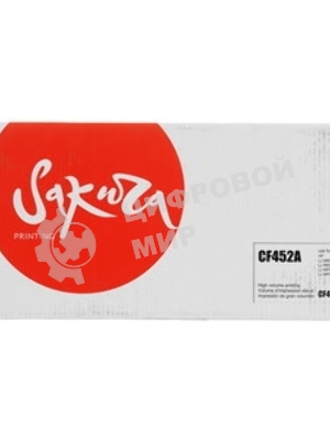 Картридж Sakura CF452A для HP, желтый, 10500 к.