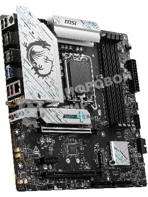 Материнская плата MSI B760M GAMING PLUS WIFI DDR4, LGA1700, Intel B760, 4xDDR4, 4xSATA, 2xM.2, 1xPCIe 4.0 x16, DisplayPort, HDMI, 1x1Gb LAN, 3x3.5 мм, 7.1, microATX