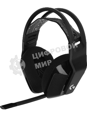 Гарнитура проводная с микрофоном Logitech G733 Lightspeed черный мониторные Radio оголовье (981-000867)
