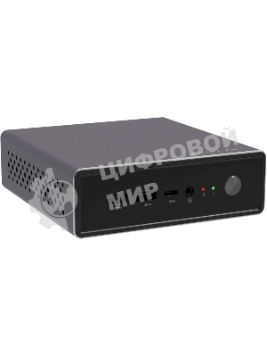Мини ПК Digma Pro Minimax U1 i5 1235U (1.3) 16Gb SSD 512Gb Iris Xe Win11Pro GbitEth WiFi BT 60W темно-серый/черный (DPP5-ADXW05)