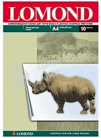 Пленка Lomond PE Laser Film прозрачная, А4, 100 мкм, 50 листов, для лазерной цветной печати.