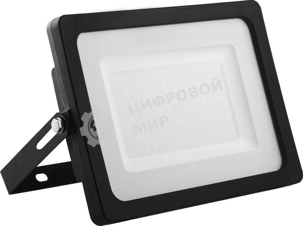 Прожектор светодиодный Feron 2835 SMD 150W 6400K IP65, черный с матовым стеклом, LL-923