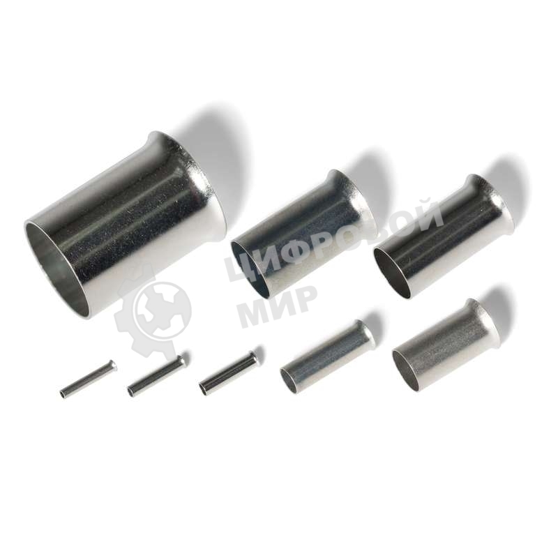 Наконечник штыревой неизол. КВТ НШВ 0.75-8 (100 шт/уп) 79476