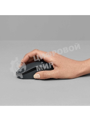 Мышь беспроводная Logitech M220 SILENT черный/серый, 1000 dpi, радиоканал, USB, кнопки - 3