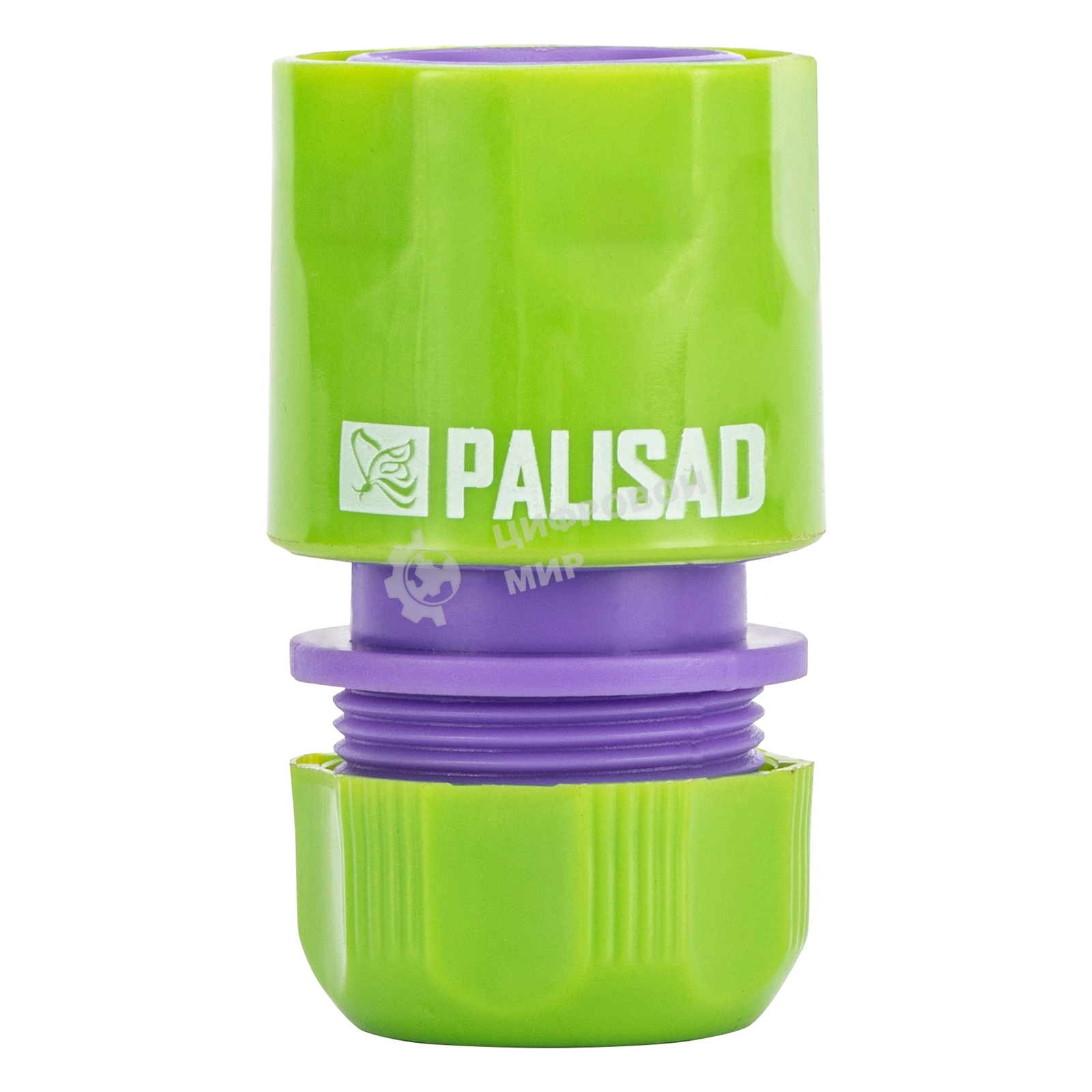 Соединитель пластмассовый быстросъемный для шланга Palisad 1/2