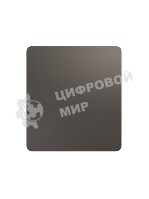 Выключатель Kranz ROUND 1 кл перекрестный (переключатель) 10А с/у титан