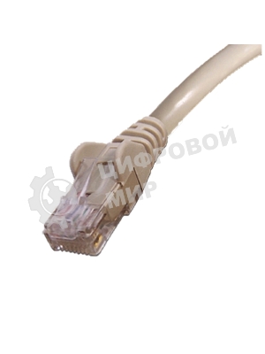 Патч-корд Lanmaster LAN-PC45/U6-10-GY UTP RJ-45 вил.-вилка RJ-45 кат.6 10м серый LSZH (уп.:1шт)