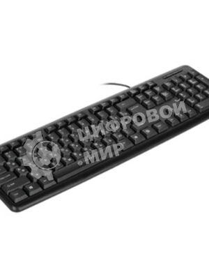 Клавиатура Oklick 180V2 проводная, USB Type-A, чёрный