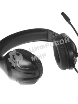 Гарнитура Oklick HS-L370G чёрный, проводная, 3.5 мм