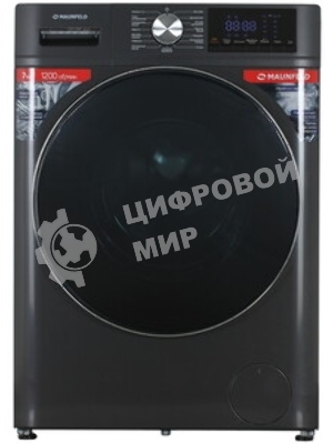 Стиральная машина Maunfeld MFWM127ISB02 графит, загрузка фронтальная 7кг, 1200 об/мин., класс: A+++
