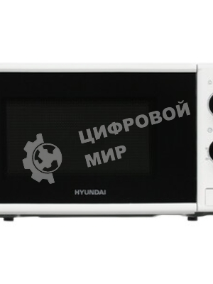 Микроволновая печь Hyundai HYM-M2048 белый, 20 л, 700 Вт, переключатели - поворотный механизм
