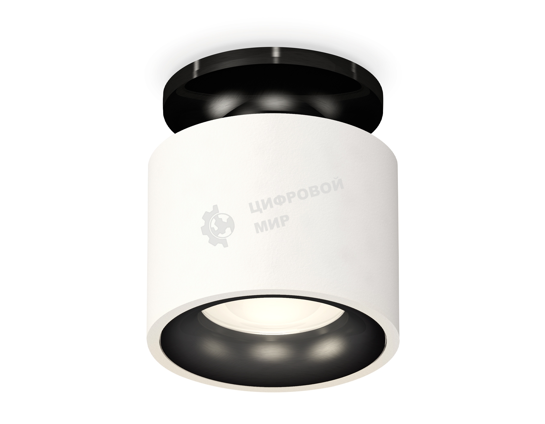 Светильник Ambrella Light XS7510061 SWH/PBK белый песок/черный полированный MR16 GU5.3 (N7926, C7510, N7011)