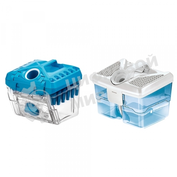 Пылесос Thomas DryBOX+AquaBOX Parkett белый/синий, 325/1700Вт, уборка сухая, пылесборник контейнер 2.6 л