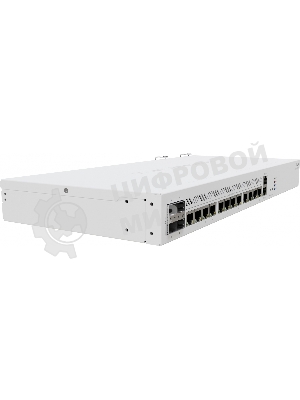 Маршрутизатор Mikrotik CCR2116-12G-4S+ Cloud Core Router 2116-12G-4S+ with Amazon Annapurna Labs Alpine v3 AL73400 CPU (16-cores, 2GHz per core), 16Gb RAM, 4xSFP+ cage, 13xGbit LAN, M.2 PCIe slot, RouterOS L6, 1U rackmount case, Dual PSU