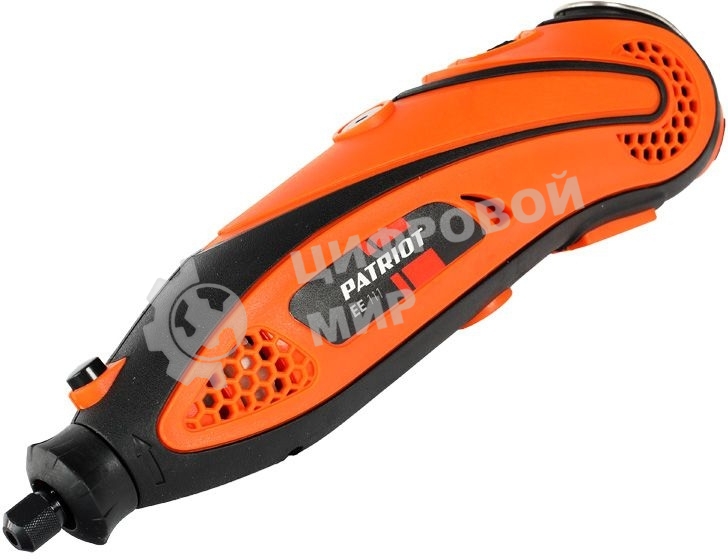 Прямошлифовальная машина (гравер) PATRIOT EE 111 с гибким валом, 140Вт, 210 насадок в комплекте, кейс