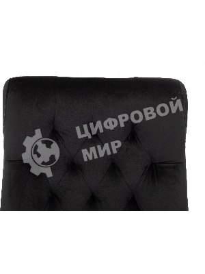 Кресло руководителя Бюрократ T-9928SL Fabric черный Italia Black, крестов. металл хром