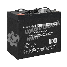 Комплект источника бесперебойного питания Exegate EX295997RUS + батарея 55Aч EX285667RUS 1шт (инвертор, синус, для котла, настенный) ExeGate FineSine SX-1000.LCD.AVR.2SH <1000VA/600W, чистая синусоида, цветной LCD-дисплей, AVR, 2*Schuko, линейно-интерактивный, крепление настенное/универсальное, черный> + батарея ExeGate DTM 1255 (12В, 55Ач) 1шт