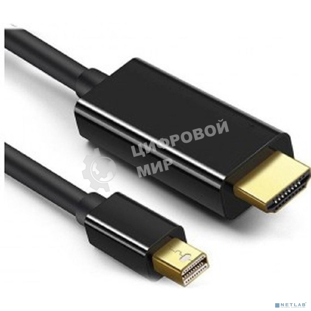 Кабель-переходник KS-is KS-517-3 miniDisplayPort M в HDMI M, 3м