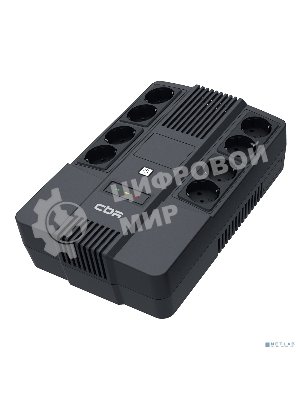 Источник бесперебойного питания CBR UPS-OFK-101E-800/800 ВА/480 Вт/Schuko CEE 7