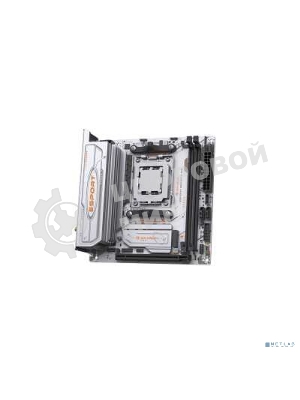 Материнская плата Maxsun eSport B850ITX WIFI ICE, AM5, AMD B850, 2xDDR5, 2xSATA, 2xM.2, 1xPCIe 5.0 x16, 1xHDMI, 1xDP, 1x2.5Gb LAN, Wi-Fi 6, Bluetooth 5.2, 2xUSB-A 5Gbps, 4xUSB-A 2.0, 3x3.5 мм, 7.1, Mini-ITX