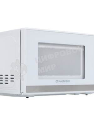 Микроволновая печь Maunfeld MFSMO720MW01 белый, 20 л, 700 Вт, переключатели - поворотный механизм