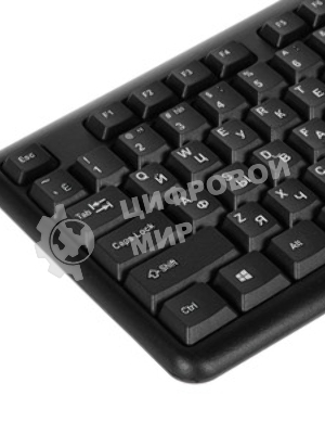 Клавиатура Oklick 180V2 проводная, USB Type-A, чёрный