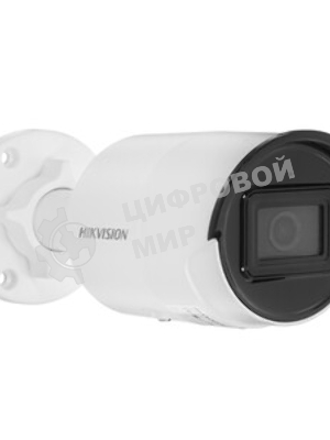 Камера видеонаблюдения цилиндрическая Hikvision DS-2CD2083G2-IU(4мм) 8Мп уличнаяс EXIR-подсветкой до 40м и технологией AcuSense1/2.8