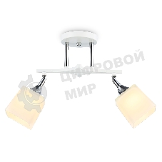 Светильник Ambrella light TR303062/2 WH/CH/FR белый/хром/белый матовый E27/2 max 40W 560*145*260