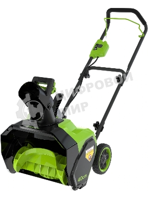 Снегоуборщик электрический Greenworks G40ST40