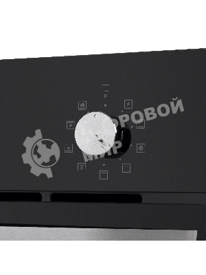 Духовой шкаф электрический Maunfeld EOEM.589B черный/серебристый, встраиваемый