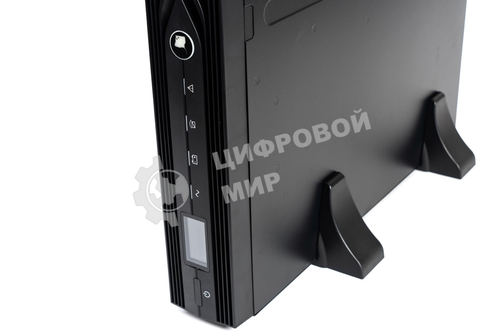 Источник бесперебойного питания SKAT-UPS 1000 RACK + 2x9Ah UPS 900 W, On-Line, sine, built-in rechargeable batteries 2 pcs x 9Ah