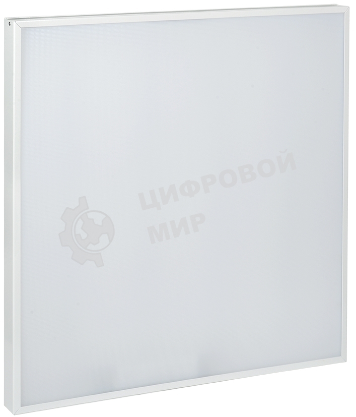 Светильник светодиодный Iek LDVO0-6576-50-4000-K01 ДВО 6576 595х595х25мм 50Вт 4000К опал аналог люм.свет. 4х18 накладных или в потолок Армстронг