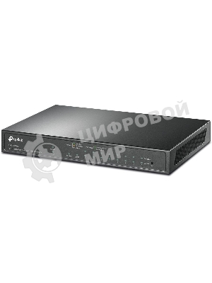Коммутатор TP-Link TL-SG1210MPE Easy Smart 10-портовый гигабитный с 8 портами PoE+