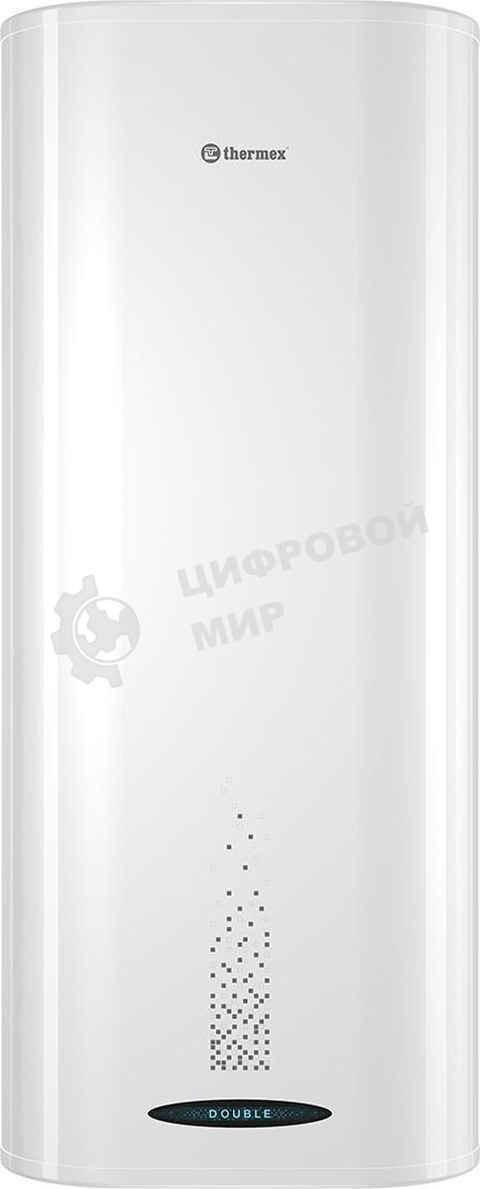 Водонагреватель Thermex Double 100 2.5кВт 100л электрический настенный, белый