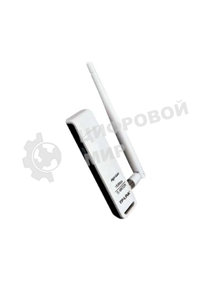 Адаптер TP-Link SOHO TL-WN722N 150Mbps High Gain Wireless N USB Adapter with Cradle, 1T1R, 2.4GHz, 802.11n/g/b, 1 detachable antenna